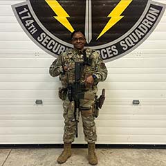Senior Airman Lakiesha 
Williams